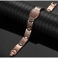 thumbnail image 4 of Pulsera De Terapia De Cobre Puro Magnético De Neodimio Para Hombre, 4 of 4