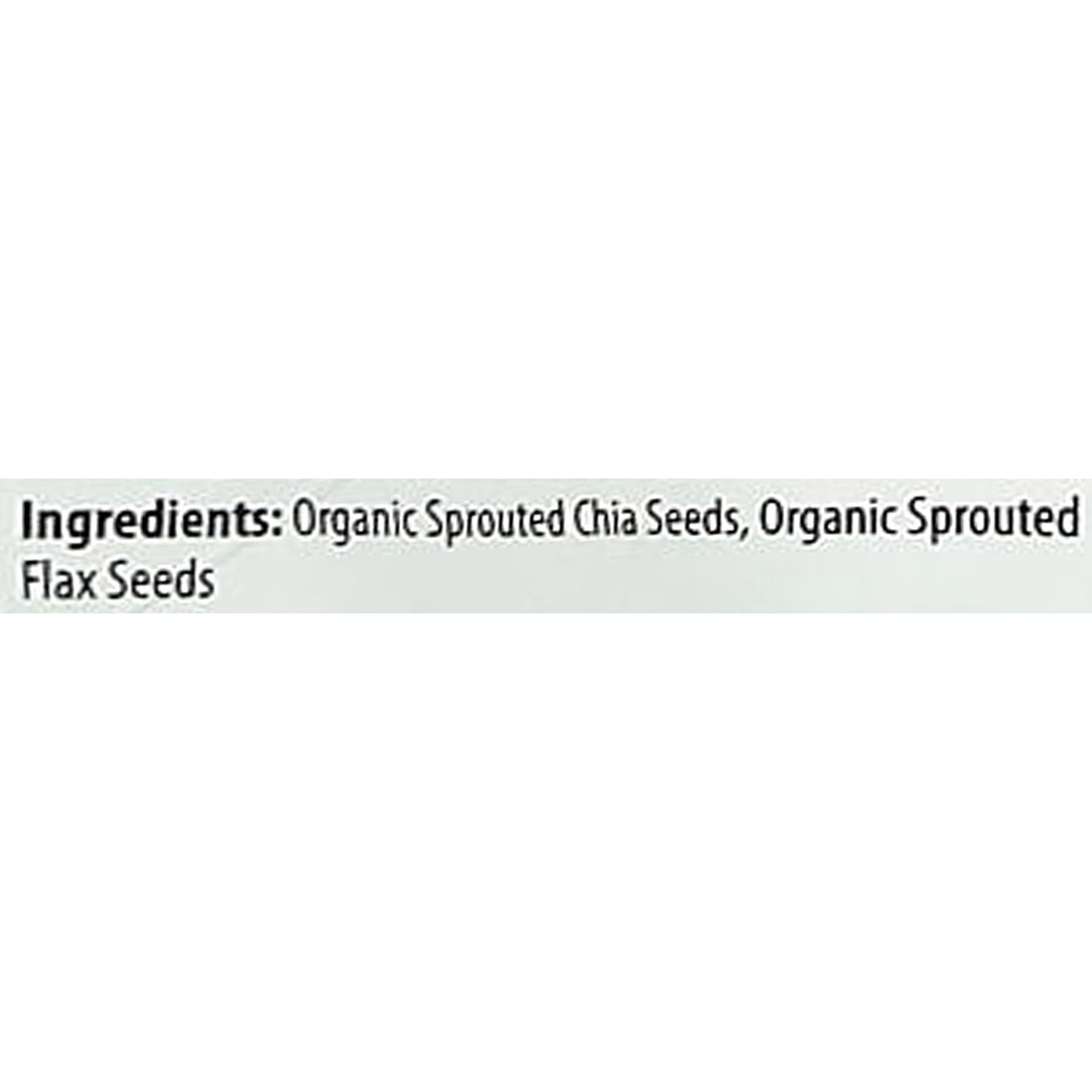 Organic Traditions Sprouted Chia & Flax Seed Powder, 16 oz (454 g)