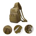 thumbnail image 4 of BEADCEST Bolsa Multifuncional Para Camping Con Oxford Resistente Y Amplio Espacio En Color Marrón, 4 of 8