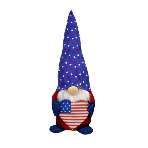 Vikakiooze Home Decor Patriotic Gnome Plush Election Decoration Living Room Desktop Decoration