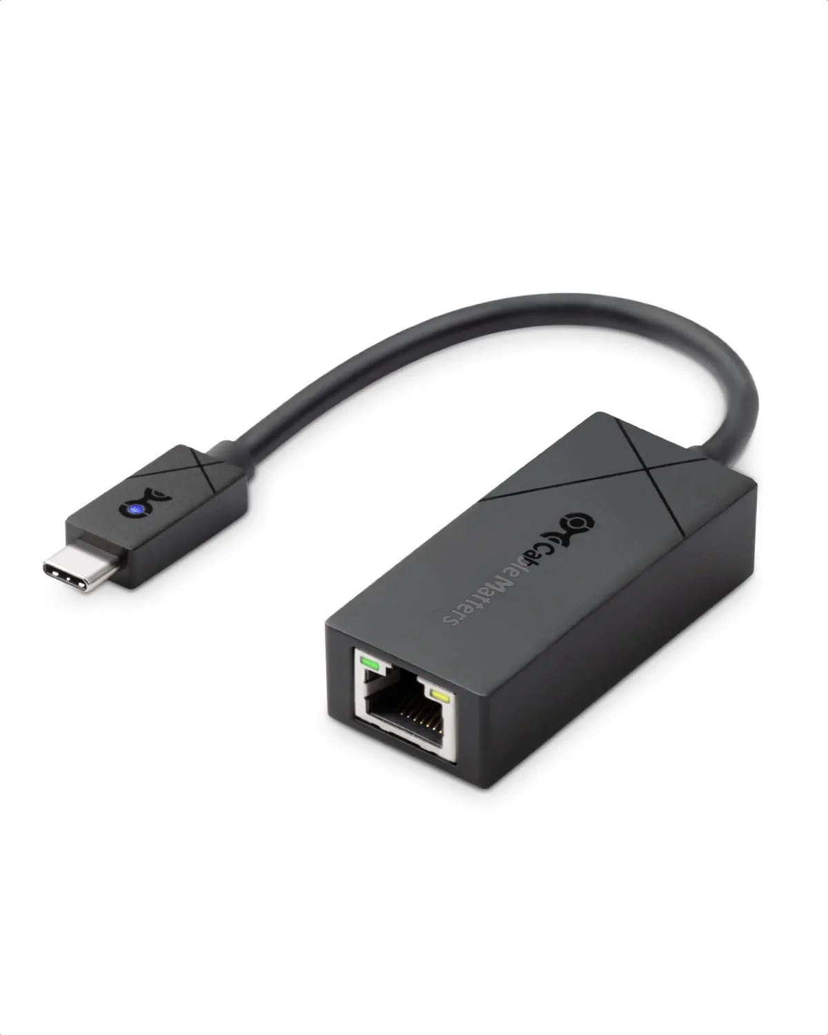 ATIVA® USB Type-C-to-Ethernet Adapter Cable, 4.7