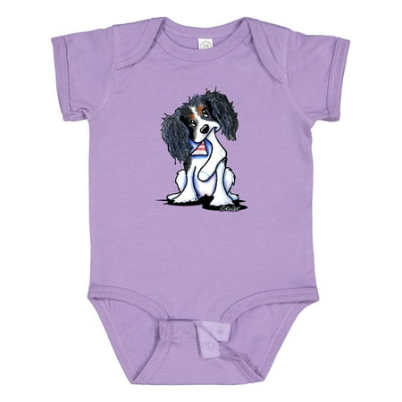 

Inktastic Tri Color King Charles Spaniel Gift Baby Boy or Baby Girl Bodysuit
