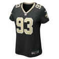 thumbnail image 2 of Women's Nike Nathan Shepherd Black New Orleans Saints Game Jersey, 2 of 7