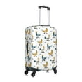 thumbnail image 3 of Daiia Farm Roosters Luggage Cover, Thickened Washable Travel Luggage Covers, Elastic Unique Baggage Covers for 18-20 inch Luggage-X-Large, 3 of 9