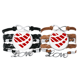 thumbnail image 1 of Rojo el día de San Valentín en forma de corazon Pulsera pareja de cuerdas de cuero Unbranded M, 1 of 3