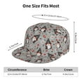thumbnail image 6 of Easygdp Halloween Gnome Baseball Cap with Adjustable Flat Suitable for Head Circumference 22.4-23.6 in, 6 of 9