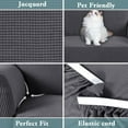 thumbnail image 5 of PrimeBeau Sofa Slipcover 1 Piece Sofa Cover 4 Seater Soft Couch Cover(Sofa X-Large, Gray), 5 of 6