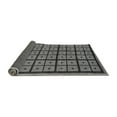 thumbnail image 2 of Ahgly Company Indoor Square Abstract Gray Modern Area Rugs, 7' Square, 2 of 4
