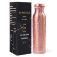 thumbnail image 1 of Botella de agua de cobre KUBENZA de 1 L, hecha a mano, a prueba de fugas, 1 of 8