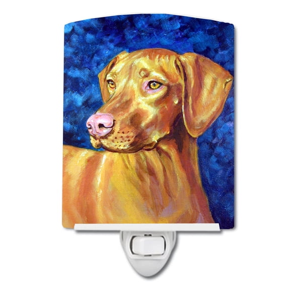 Caroline's Treasures 7289CNL Vizsla Ceramic Night Light, 6x4x3", multicolor
