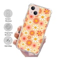 thumbnail image 2 of Groovy Flowers Case Compatible with iPhone 14 Plus,Unique Art Design TPU Bumper Cover Case, 2 of 5