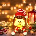 thumbnail image 2 of RKSTN Mini Snowman Lantern With Hat And Scarf B, 2 of 4