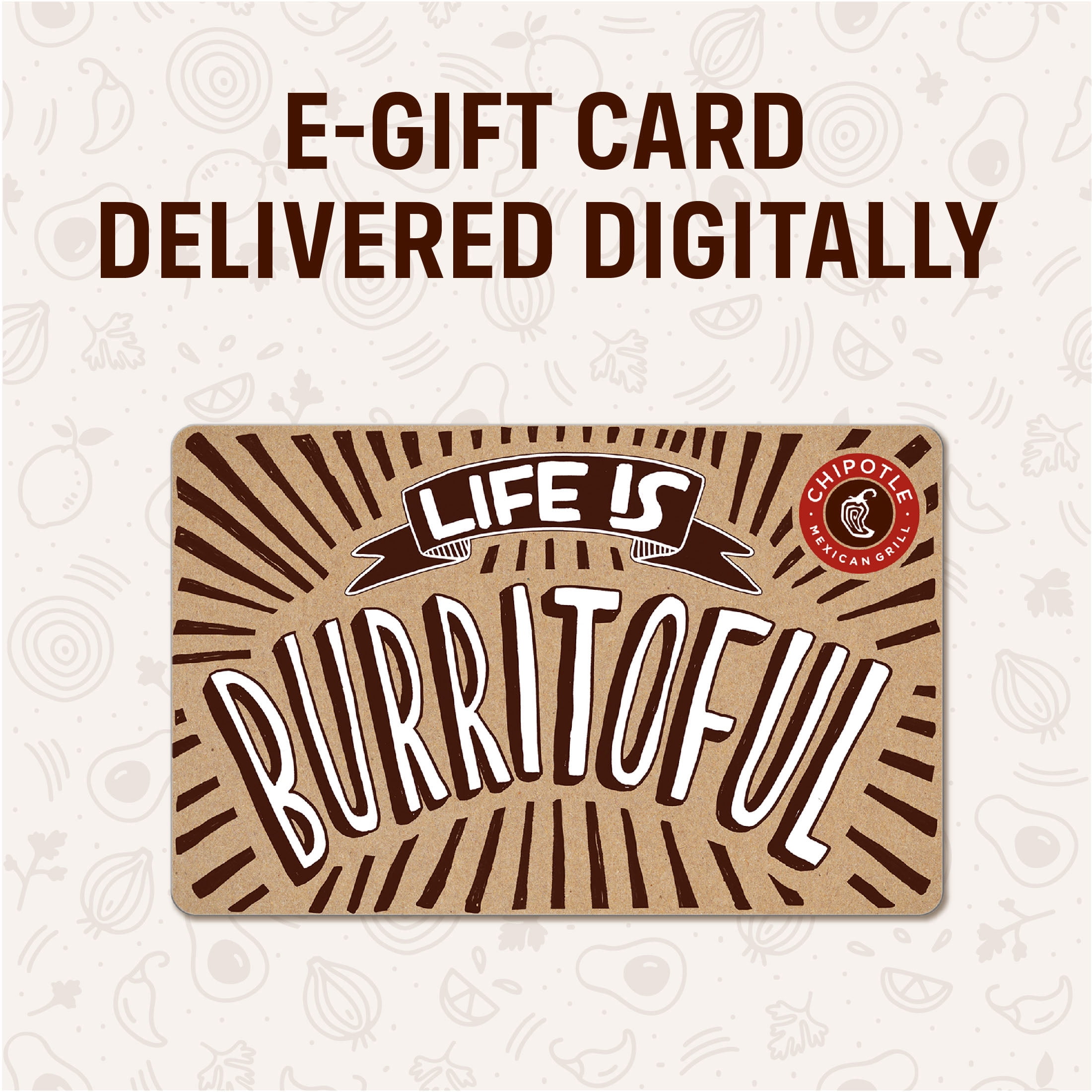 Chipotle eGift Card [Email Delivery]