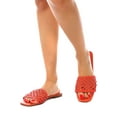 thumbnail image 6 of Chiara Woven Strap Slip-On Flats, 6 of 11