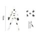 thumbnail image 2 of Titan 13 Action Figure,Stikbot Toys with Weapon Accessories, T13 Action Figure Robot,T13 Fully Articulated Joints Action Figure, The Ideal Gift for Holidays (White), 2 of 2