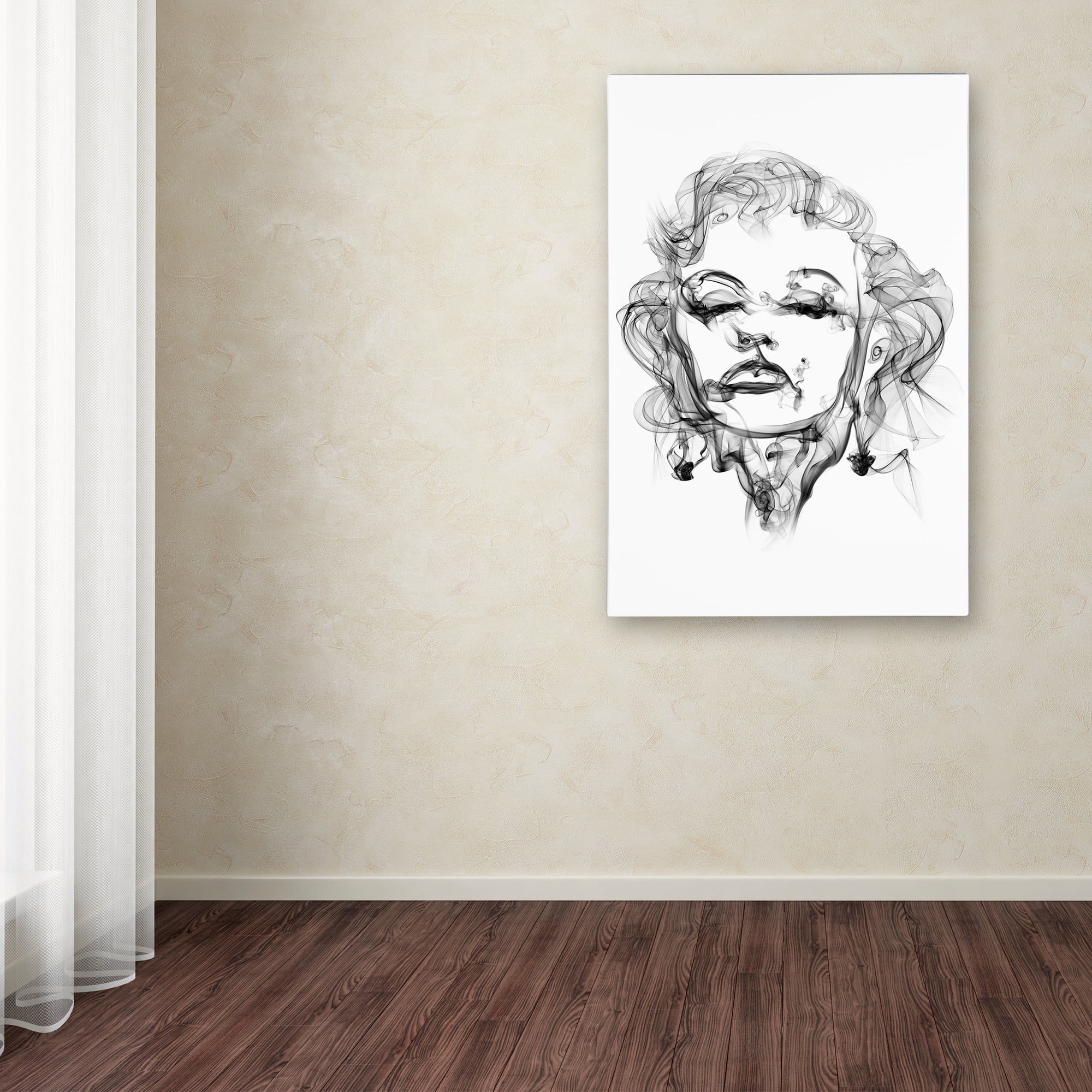 Trademark Fine Art 'Marilyn Monroe' Canvas Art by Octavian Mielu