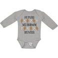 thumbnail image 3 of Inktastic Future Mushroom Hunter Mushrooms and Morels Boys or Girls Long Sleeve Baby Bodysuit, 3 of 5