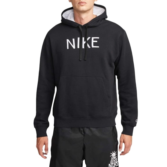 Nike Nsw Pullover Hoodie Mens Size - Small Black/White