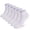 White, variant on Deago 6 Pairs Mens Ankle Running Socks Athletic Casual Low Cut Breathable Moisture Wicking Short Sports Socks for Men (Gray)