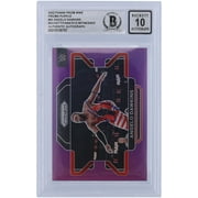 Angelo Dawkins WWE Autographed 2022 Panini Prizm Purple #64 #116/149 Beckett Fanatics Witnessed Authenticated 10 Card - Fanatics Authentic Certified