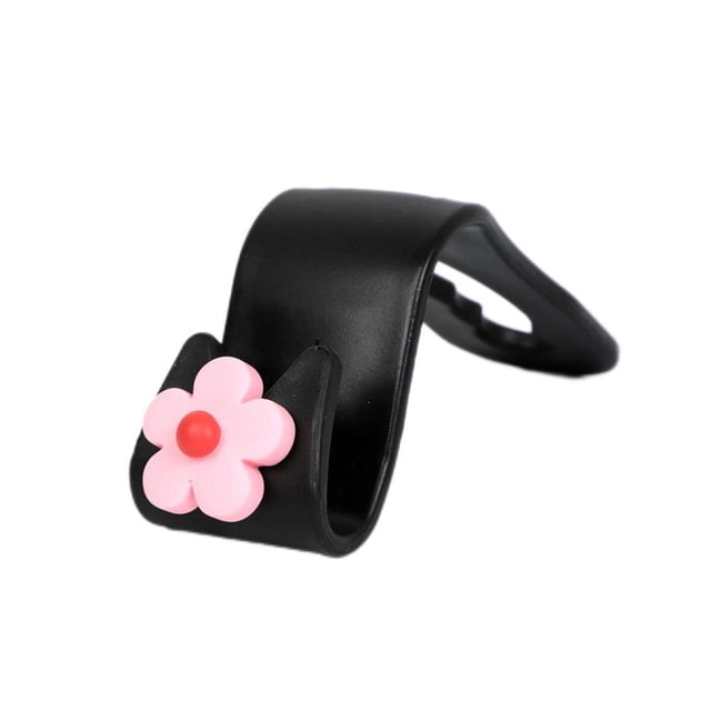 Multifunctional Flower Shape Car Hook Cute Car Seat Hook Back Storage U6Y0