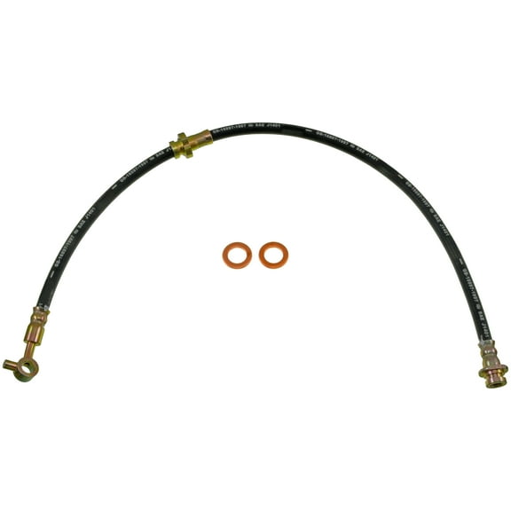 Dorman H620529 Front Driver Side Brake Hydraulic Hose for Specific Infiniti Models Fits select: 2003-2008 INFINITI FX35, 2003-2008 INFINITI FX45