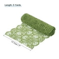 thumbnail image 2 of Uxcell Lace Ribbon 5 Yards 7 Inch Lace Flower Trim for Craft Headbands Wedding Army Green, 2 of 5