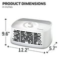 Honeywell Tabletop Air Purifier with Dual Action Carbon Filter, 100 sq