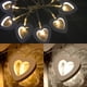 thumbnail image 4 of Bewildely 2021 nuevo 10 luces LED de con forma de corazón, decoración para bodas, eventos, fiestas, decoración del hogar para el Día de San Iluminación y accesorios No.01 Bewildely JJ19504-01B, 4 of 6