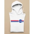 thumbnail image 3 of NASA Nasa Red And Blue Stripes Hoodie Men -NASA Designs, Male 3X-Large, 3 of 4