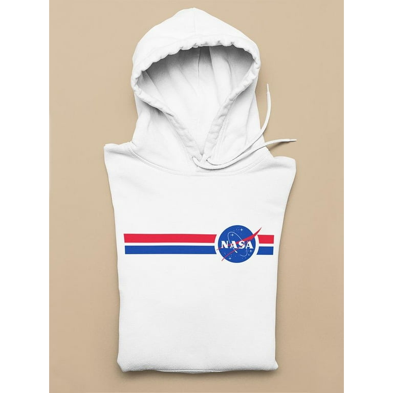 Red white and blue best sale nasa hoodie