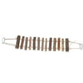 thumbnail image 3 of Columpio y escalera de madera de cuerda Bling Bling Natural para loros Juguete colgante para escalar 1 ud, 3 of 12