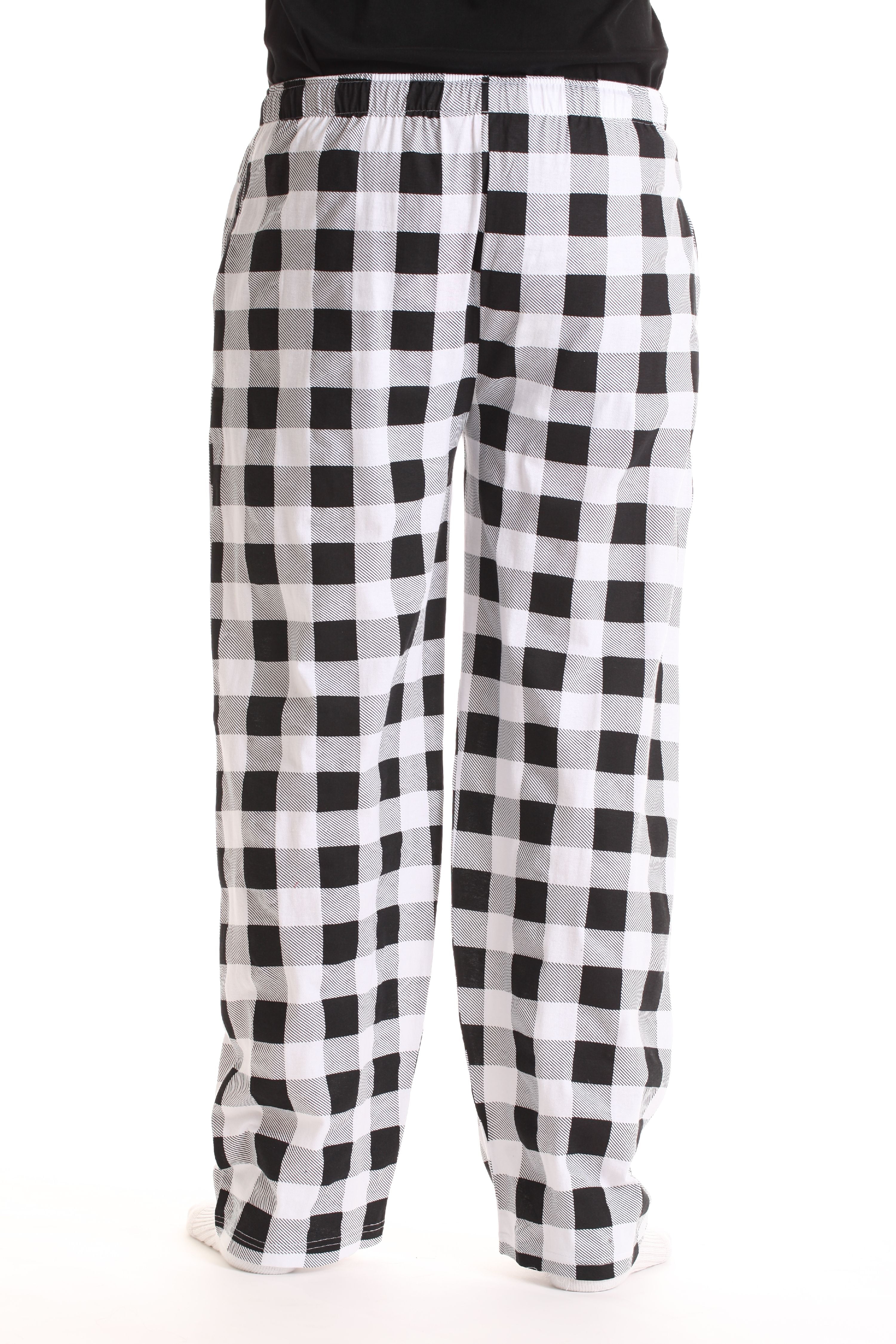 Buzzer Mens Buffalo Plaid Pajama Pant 