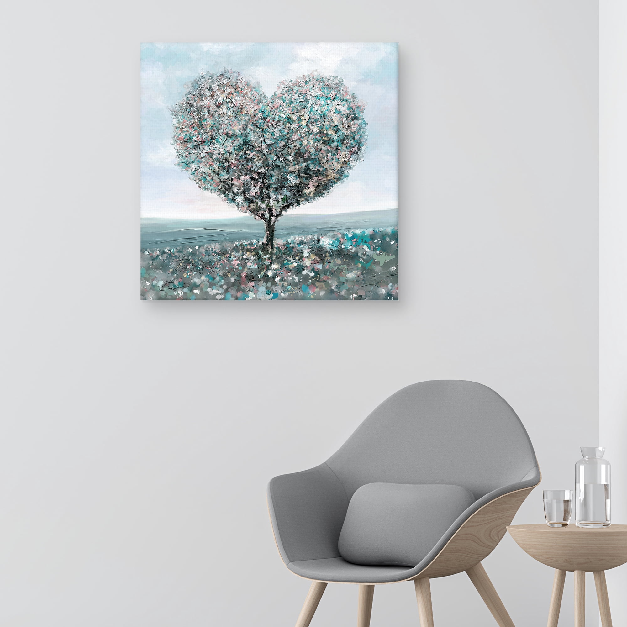 Tree of Love by Studio Arts Canvas Art Print