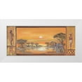 thumbnail image 1 of Nyvltova, Dagmar 14x8 White Modern Wood Framed Museum Art Print Titled - Memories of Africa I, 1 of 4