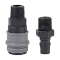 thumbnail image 1 of BTOER Connexion Économisant la Main-D'œuvre Adaptée aux Tubes de 8mm Design Léger et Compact Raccords Pneumatiques Connecteur Autobloquant, 1 of 4