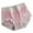Pink, variant on Matoen Mid Waist Cotton Underwear for Women Full Coverage Panties Solid Briefs for Ladies