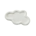 thumbnail image 4 of Bandeja decorativa organizadora de encimera, bandeja de yeso blanca para joyas para cocina nubes, 4 of 9