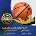 thumbnail image 4 of Hold My Ball Basketball Holders – Gold Large Hand Wall Mount Displays for Ball Storage & Memorabilia - Ball Storage rack for Basketball, Soccer or Volleyballs, 4 of 7