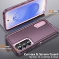 thumbnail image 2 of REQO for Samsung Galaxy S25 Plus Case for Samsung S25 Plus Phone Case with Built in Kickstand, Shockproof/DropProof Military Grade Protective Cover for Galaxy S25 Plus, 2 of 8