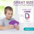 thumbnail image 2 of BenBen Alphabet Go Fish Card Game for Kids 3+,104 Cards, Oversized ABC Learning Playing Cards, 2 of 7