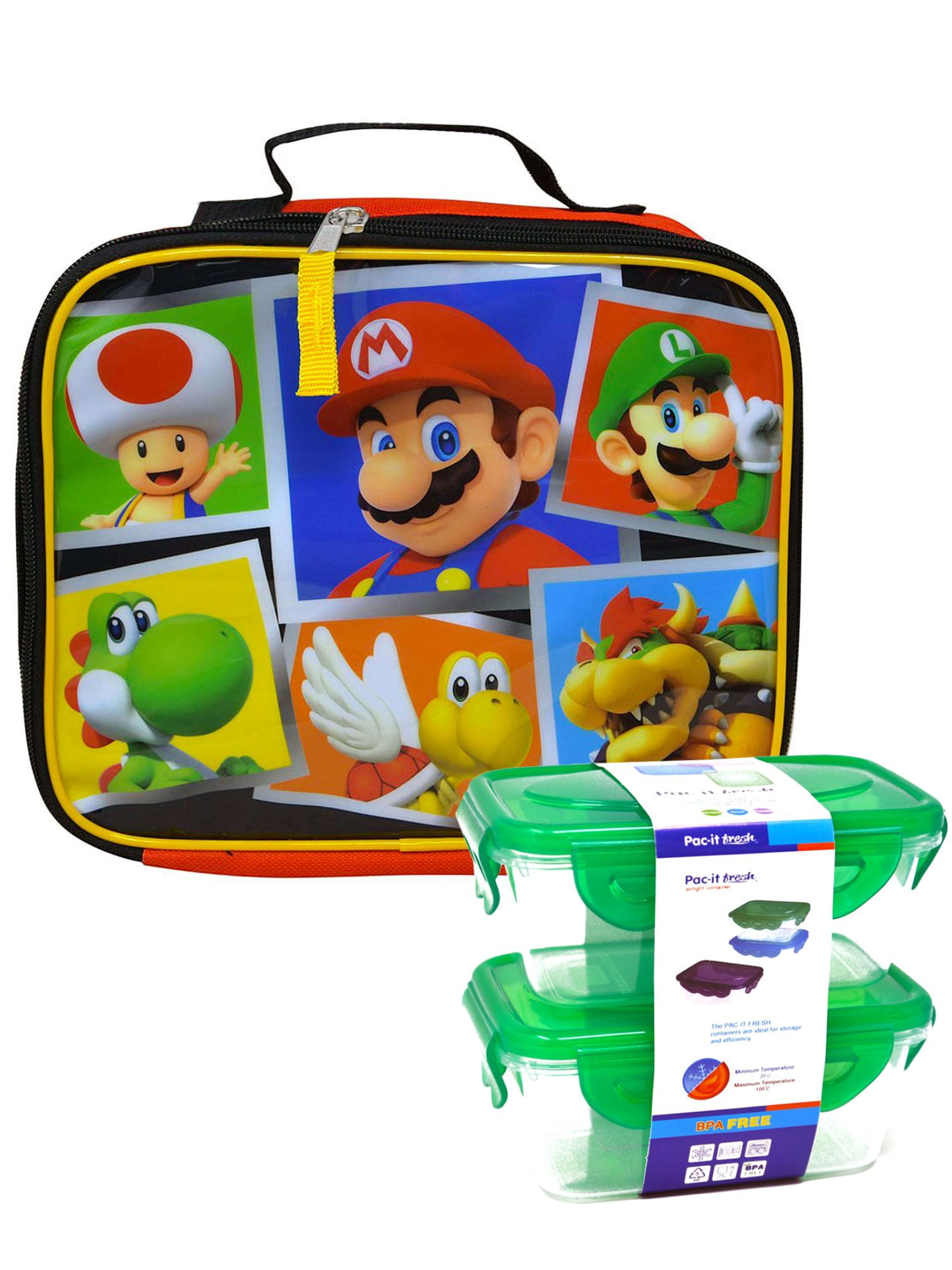 Kit Lunch Box Super Mario Odyssey