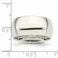 thumbnail image 3 of Sterling Silver 10mm Comfort Fit Size 12 Band QCF100A, 3 of 4