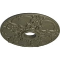 thumbnail image 3 of Ekena Millwork 18"OD x 3 1/2"ID x 1 3/8"P Norwich Ceiling Medallion (Fits Canopies up to 4 1/2"), Hand-Painted Painted Turtle, 3 of 6