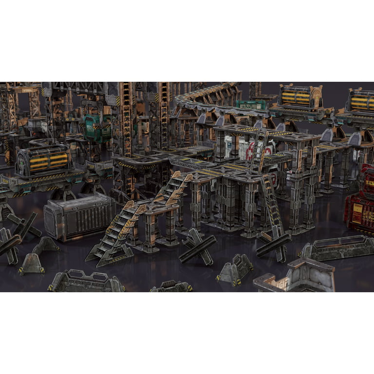 Modular Catwalks and Platforms, Necromunda Terrain, Warhammer 40k