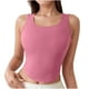 thumbnail image 2 of Top de poliéster para mujer, con tirantes de color liso y ventilación en el interior., 2 of 6