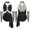 Black, variant on Girls Sleeveless Rhinestone Lyrical Ballet Dance Bodysuit with Gloves Gymnastics Dancewear Orange 8