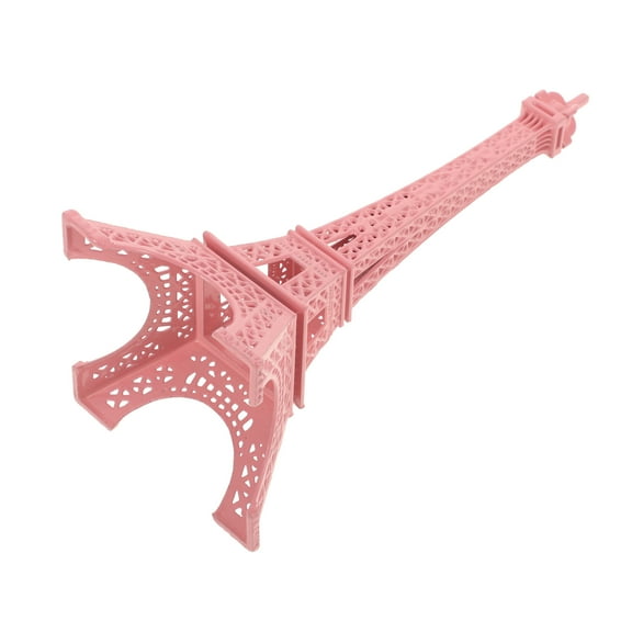 DEEPCRAFF 1Pack Pink Eiffel Tower Statue Zinc Alloy for Home Hotel Bar KTV Wedding Birthday Table