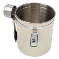 thumbnail image 1 of Bote de café Hermético Contenedor de Almacenamiento de Alimentos de Cocina Bote Hermético de Acero Inoxidable para Cocina Botes de Azúcar de Cereales de té de Grano de ANGGREK Otros, 1 of 8