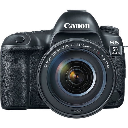 Canon EOS 5D Mark IV DSLR Camera with 24-105mm f/4L IS II USM Lens - 1483C010 (International Version)